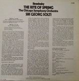 Igor Stravinsky, Georg Solti, The Chicago Symphony Orchestra : The Rite Of Spring (LP, Album)