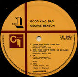 George Benson : Good King Bad (LP, Album, Gat)