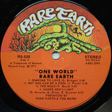 Rare Earth : One World (LP, Album, Gat)