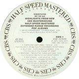 Various : CBS Mastersound Highlights (LP, Comp, Promo, Smplr)