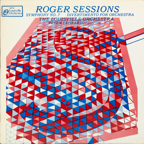 Roger Sessions / The Louisville Orchestra, Peter Leonard : Symphony No. 7 / Divertimento For Orchestra (LP, Album)