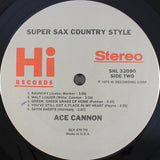 Ace Cannon : Ace Cannon Super Sax Country Style (LP)