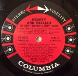 The Clancy Brothers & Tommy Makem : Hearty And Hellish - A Live Nightclub Performance (LP)