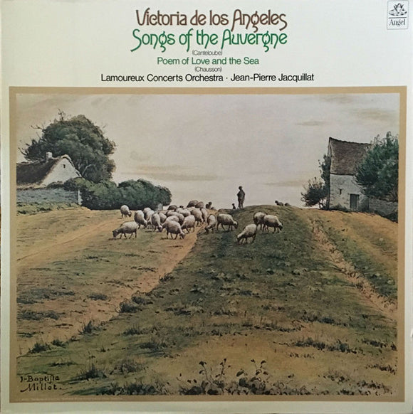 Victoria de los Angeles, Orchestre Des Concerts Lamoureux · Jean-Pierre Jacquillat - Joseph Canteloube / Ernest Chausson : Songs Of The Auvergne / Poem Of Love And The Sea (LP, Album)