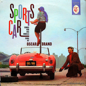 Oscar Brand : Sports Car Songs (LP, Mono)