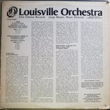 The Louisville Orchestra / Jacob Druckman and Dominick Argento : Lamia / Royal Invitation (LP, Album)