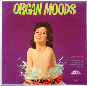 Jerry Thomas (14) : Organ Moods (LP, Album, Mono)