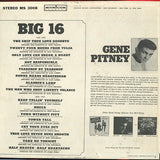 Gene Pitney : Gene Pitney's Big Sixteen (LP, Comp, Pit)