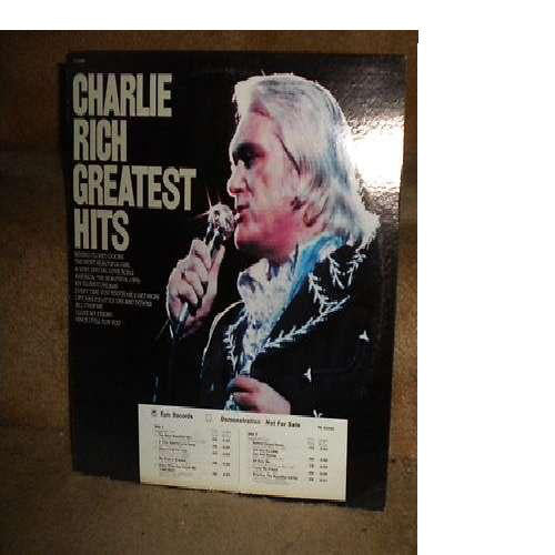 Charlie Rich : Greatest Hits (LP, Comp, Promo)