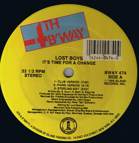 Lost Boys : It's Time For A Change (12