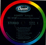 Tex Ritter : Border Affair (LP, Album)