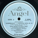 The Royal Philharmonic Orchestra, Sir Thomas Beecham : Scheherazade (LP, Album, RP, Blu)