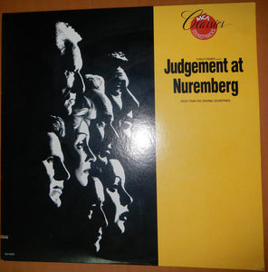 Ernest Gold, Various : Judgement At Nuremberg (Music From The Original Soundtrack) (LP, Album, RE)