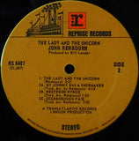 John Renbourn : The Lady And The Unicorn (LP, Album, Pit)