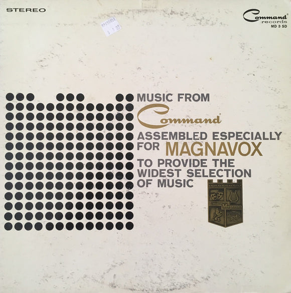 Various : Music From Command Assembled Especially For Magnavox To Provide The Widest Selection Of Music (LP, Comp)