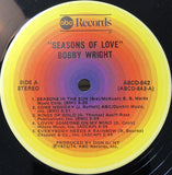 Bobby Wright (3) : Seasons Of Love (LP, Album)