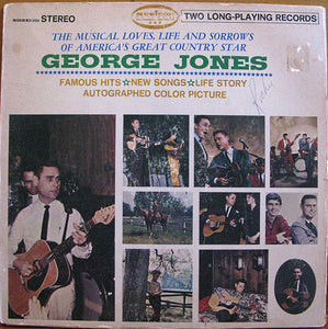 George Jones (2) : The George Jones Story (2xLP, Ind)