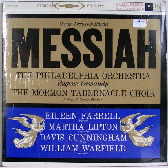 George Frederick Handel*, The Philadelphia Orchestra, Eugene Ormandy / The Mormon Tabernacle Choir*, Richard P. Condie : Messiah (2xLP, Album, RE, Gat)