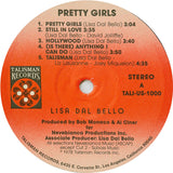 Lisa Dal Bello : Pretty Girls (LP, Album)