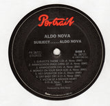 Aldo Nova : Subject.....Aldo Nova (LP, Album)