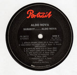 Aldo Nova : Subject.....Aldo Nova (LP, Album)