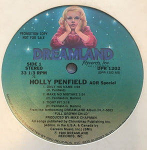 Holly Penfield : AOR Special (12", Promo)