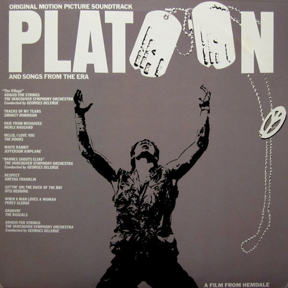 Various : Platoon (Original Motion Picture Soundtrack) (LP, Comp, All)