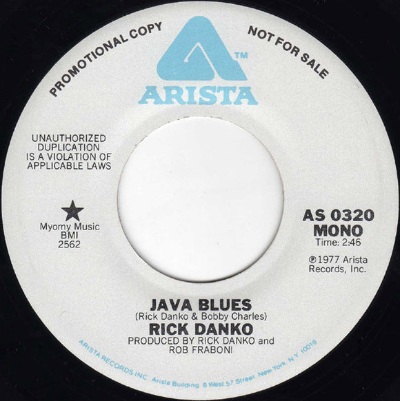 Rick Danko : Java Blues (7