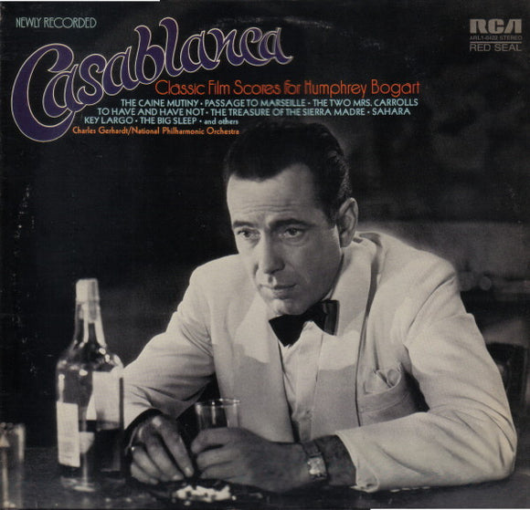 Charles Gerhardt / National Philharmonic Orchestra : Casablanca - Classic Film Scores For Humphrey Bogart (LP, Album)