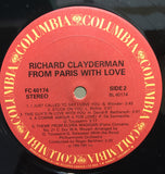 Richard Clayderman : From Paris With Love (LP, Album)