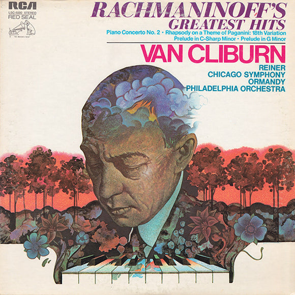 Van Cliburn : Rachmaninoff's Greatest Hits (LP, Comp)