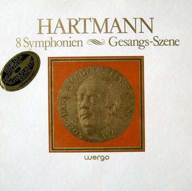 Karl Amadeus Hartmann : 8 Symphonien ≋ Gesangs-Szene (5xLP, Comp + Box)