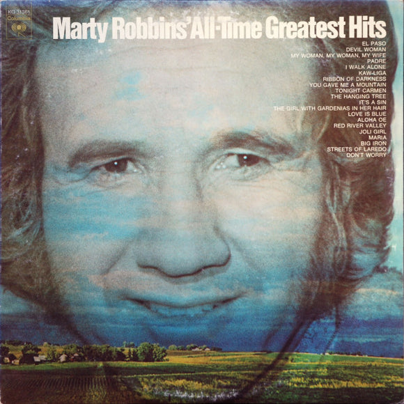 Marty Robbins : Marty Robbins' All-Time Greatest Hits (2xLP, Comp, San)