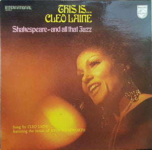 Cleo Laine : This Is... Cleo Laine - Shakespeare, And All That Jazz (LP, RE)