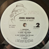 John Hunter (3) : Famous At Night (LP, Album)