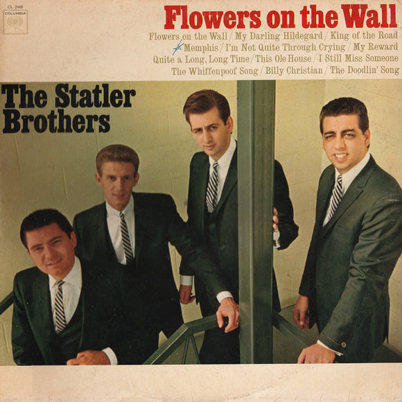 The Statler Brothers : Flowers On The Wall (LP, Mono)