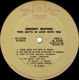 Johnny Mathis : This Guy's In Love With You (LP, Album)