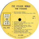 The Vogues : Five O'Clock World (LP, Album, Mono)