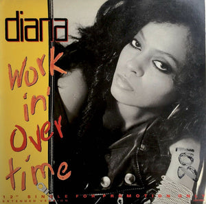 Diana Ross : Workin' Overtime (12", Promo)