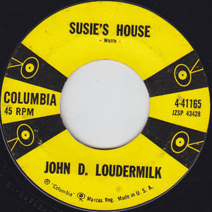 John D. Loudermilk : Susie's House / Yearbook (7", Styrene)