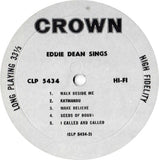 Eddie Dean : Eddie Dean Sings (LP, Album)