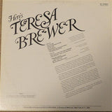 Teresa Brewer : Here's Teresa Brewer (LP)