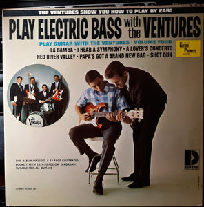 The Ventures : Play Electric Bass With The Ventures, PlayGuitar With The Ventures - Volume Four (LP, Album)