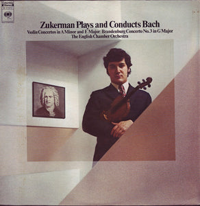 Johann Sebastian Bach, Pinchas Zukerman, English Chamber Orchestra : Zukerman Plays And Conducts Bach (LP)