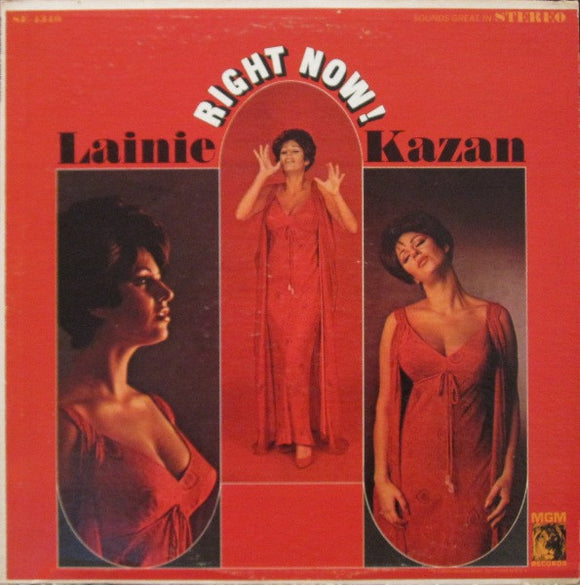 Lainie Kazan : Right Now! (LP, Album)