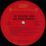 Various : The Christmas Song And Other Favorites (LP, Comp)