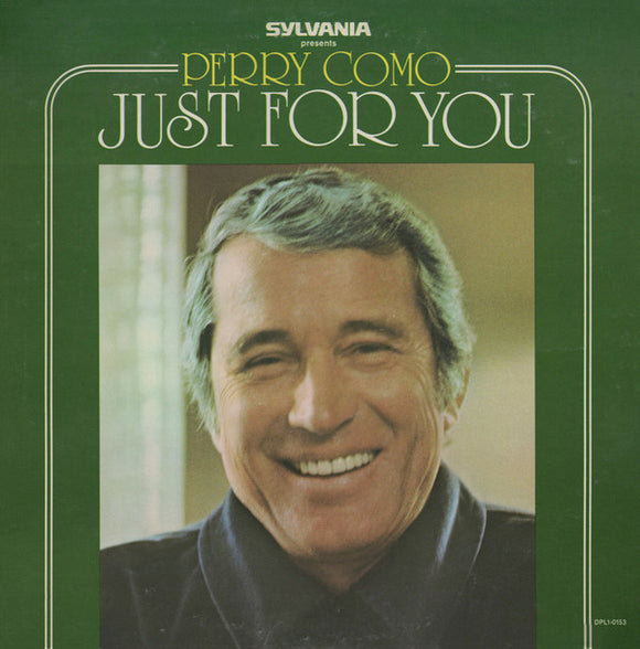 Perry Como : Sylvania Presents Perry Como Just For You (LP, Comp)