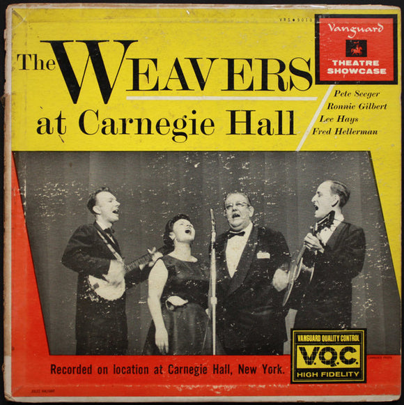 The Weavers : The Weavers At Carnegie Hall (LP, Mono, VQC)