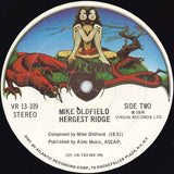 Mike Oldfield : Hergest Ridge (LP, Album, PR )