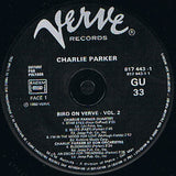 Charlie Parker : Bird On Verve - Volume 2 (Bird And Diz) (LP, Comp)